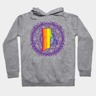 Rhode Island Mandala Pride Hoodie